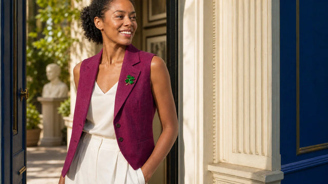 Wear Your Luck: Six Ways to Style the Lykke Clover Brooch