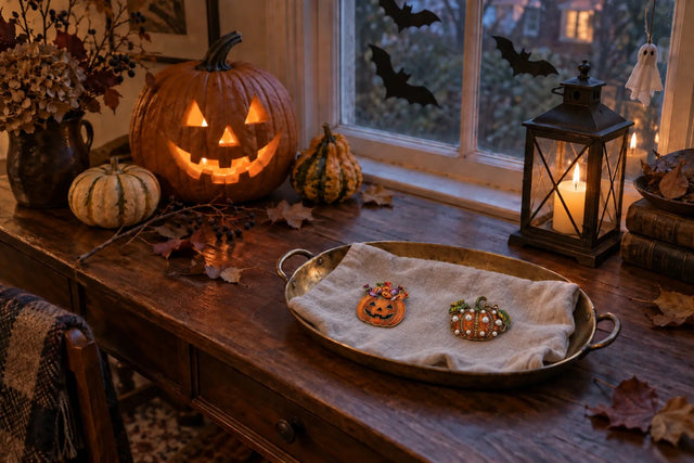Halloween Jewelry Ideas: 3 Everyday Looks with Brooches