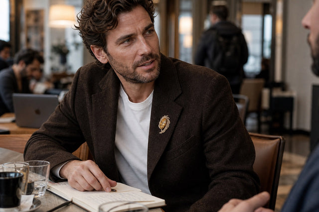 Brooches for Men: How to Choose and Wear One