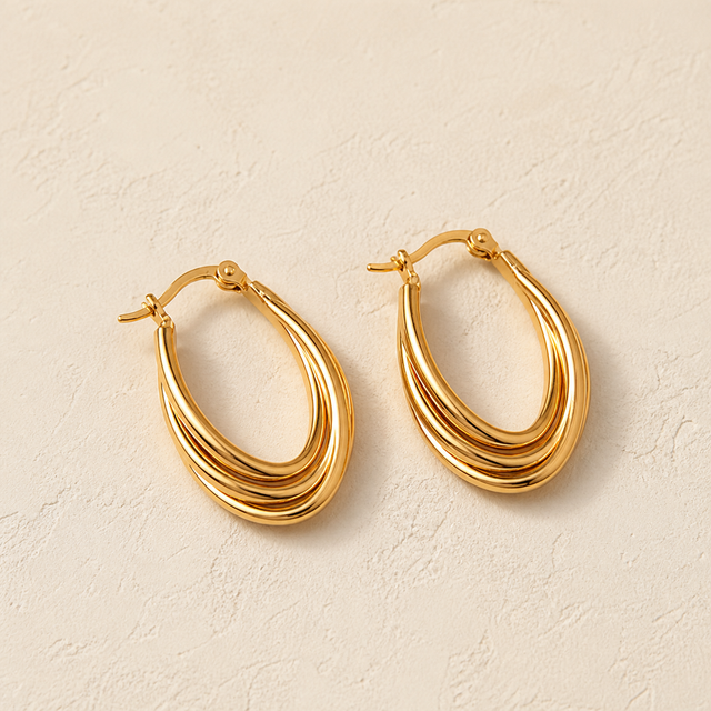 Everyday Gold Earrings: Hoops, Huggies, Studs & Drops