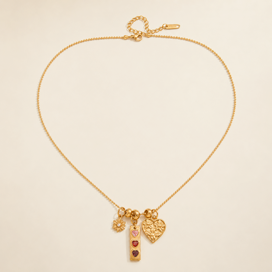 Lempi Daisy Charm Necklace