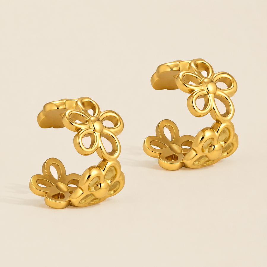 Lumme Bloom Ear Cuff Earrings