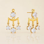 Mira Lantern Zircon Earrings