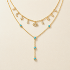 Nocturne Eye Charm Necklace