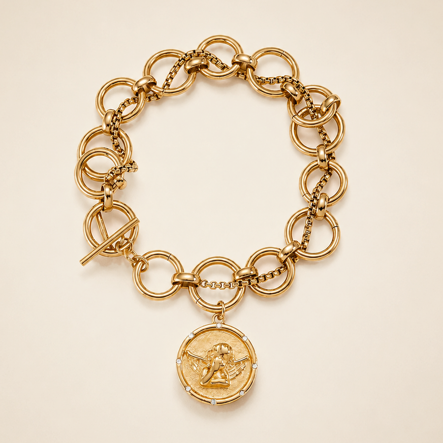 Onni Coin Charm Bracelet