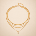 Säde Layered Gold Necklace