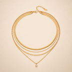 Säde Layered Gold Necklace