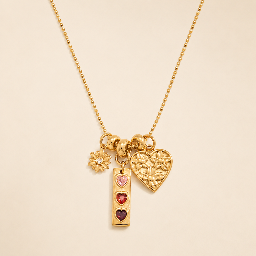 Lempi Daisy Charm Necklace