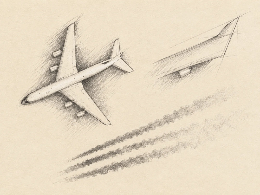 Wing sweep and direction