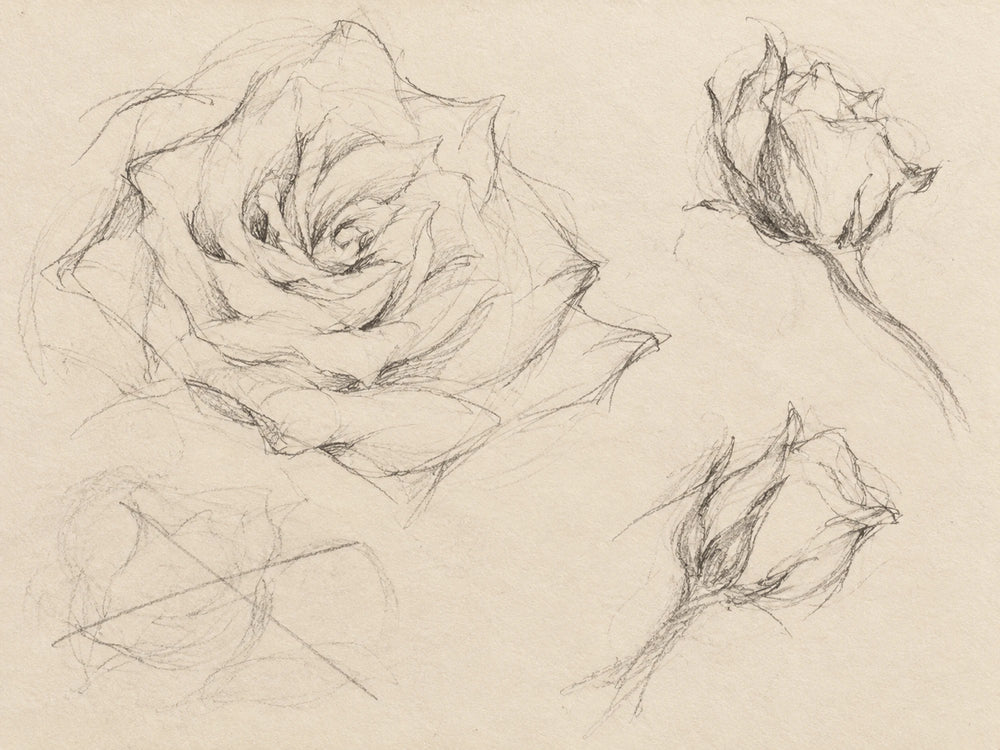 A rose reduced to layered curves