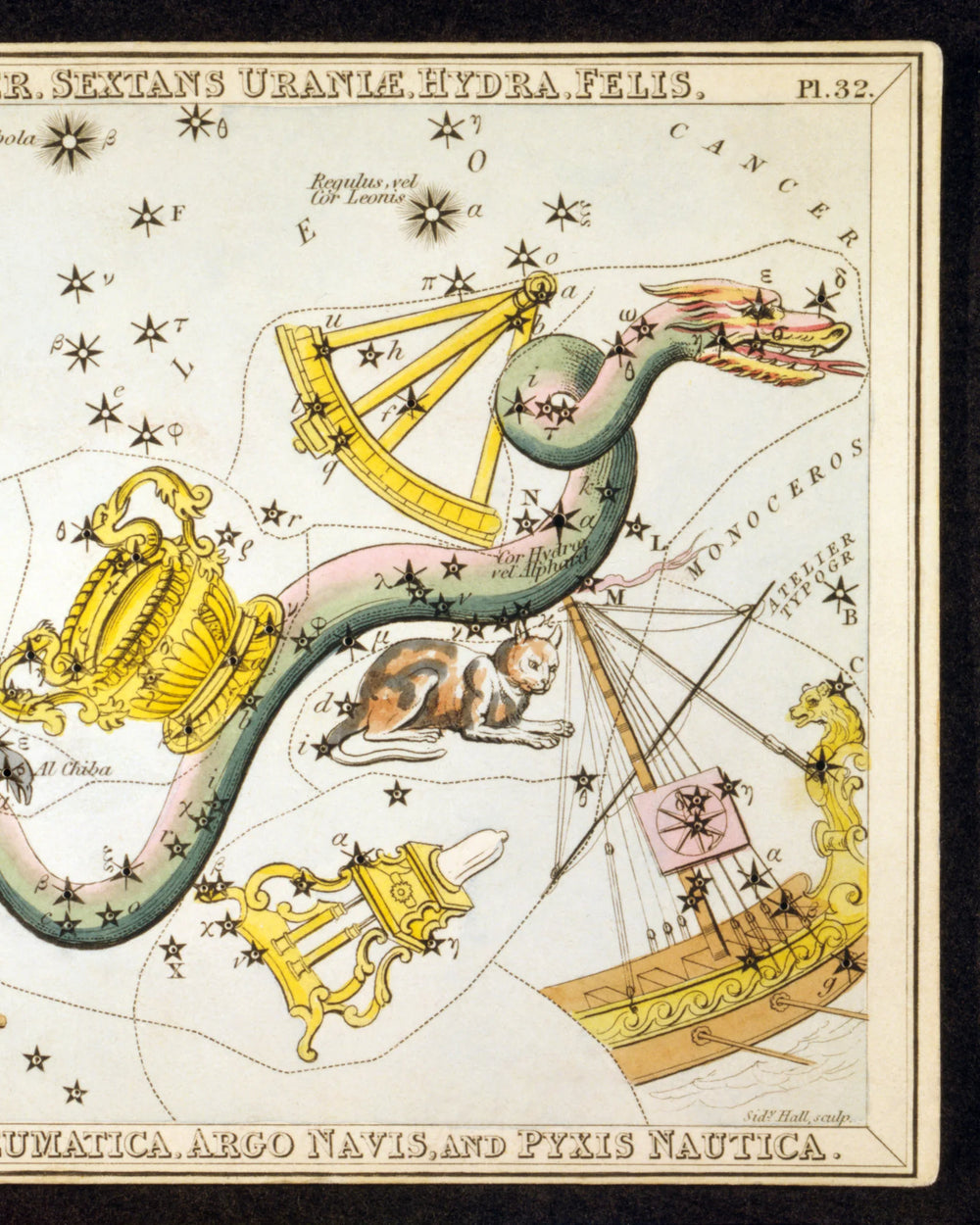 Urania’s mapped sky