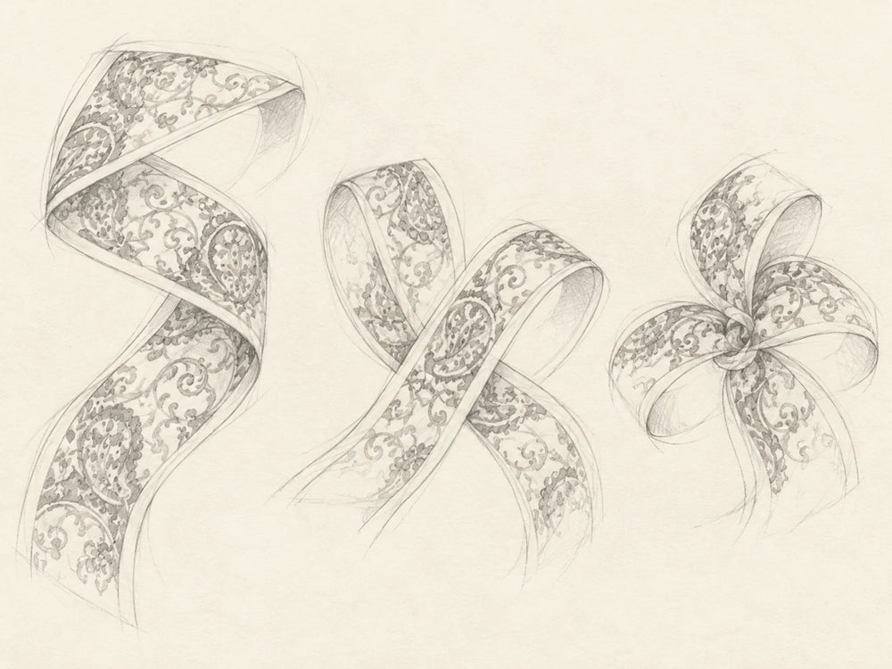 An open loop, then a rosette