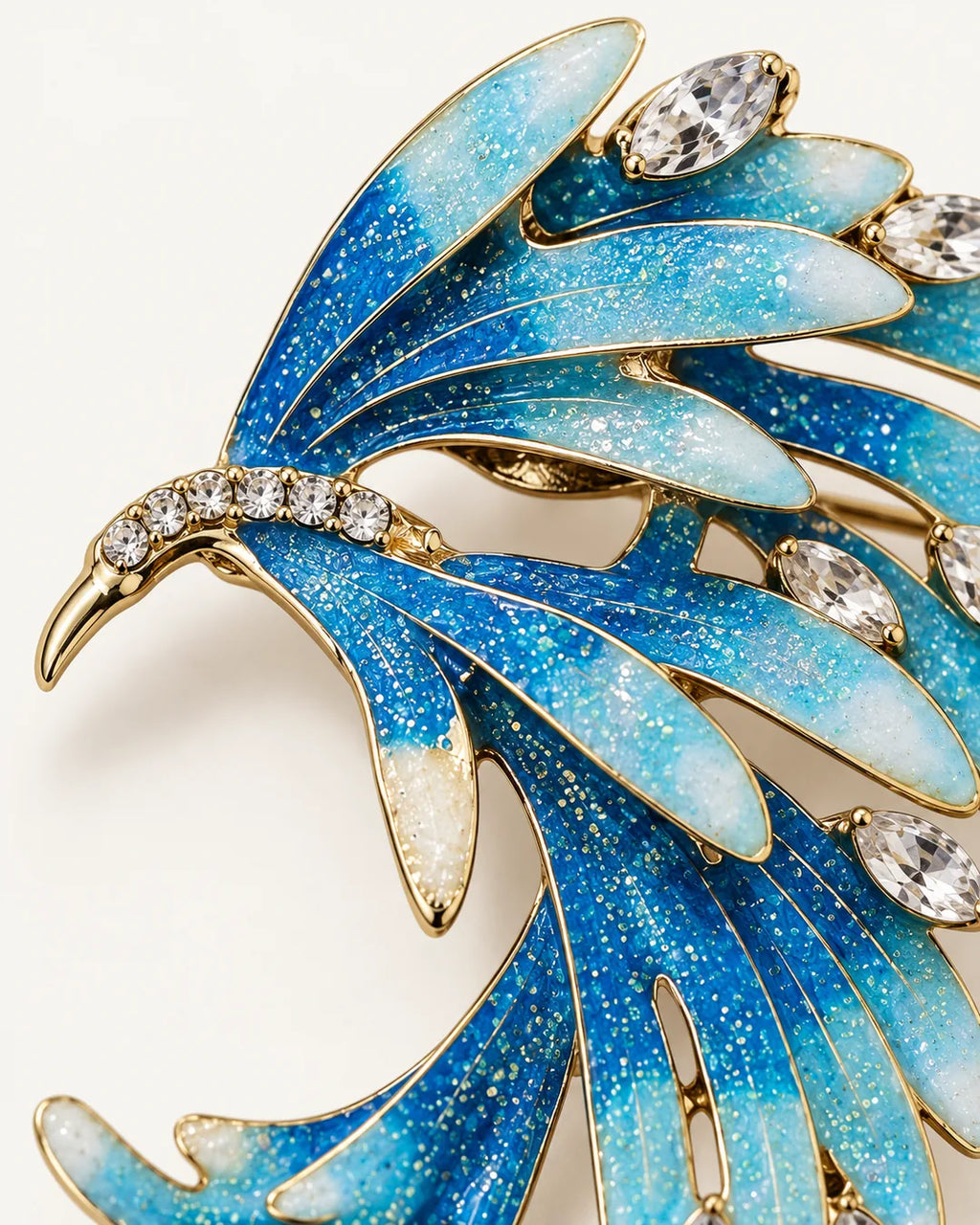 Fenix Sweeping Phoenix Brooch — product detail study
