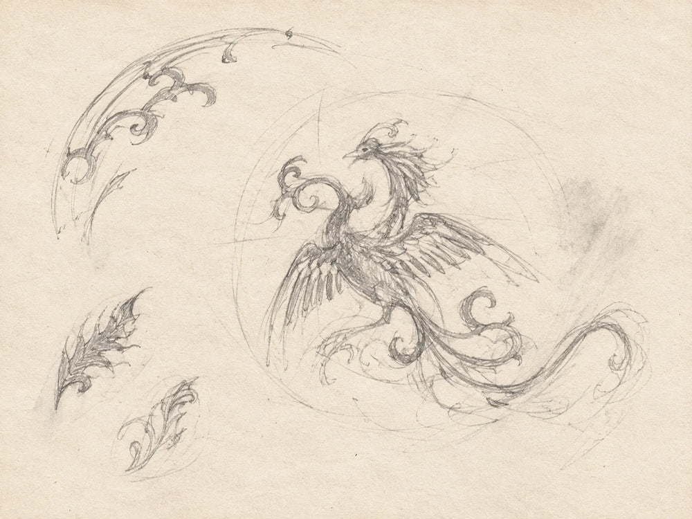 A loose feather rhythm
