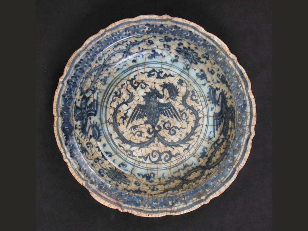 A phoenix in ceramic