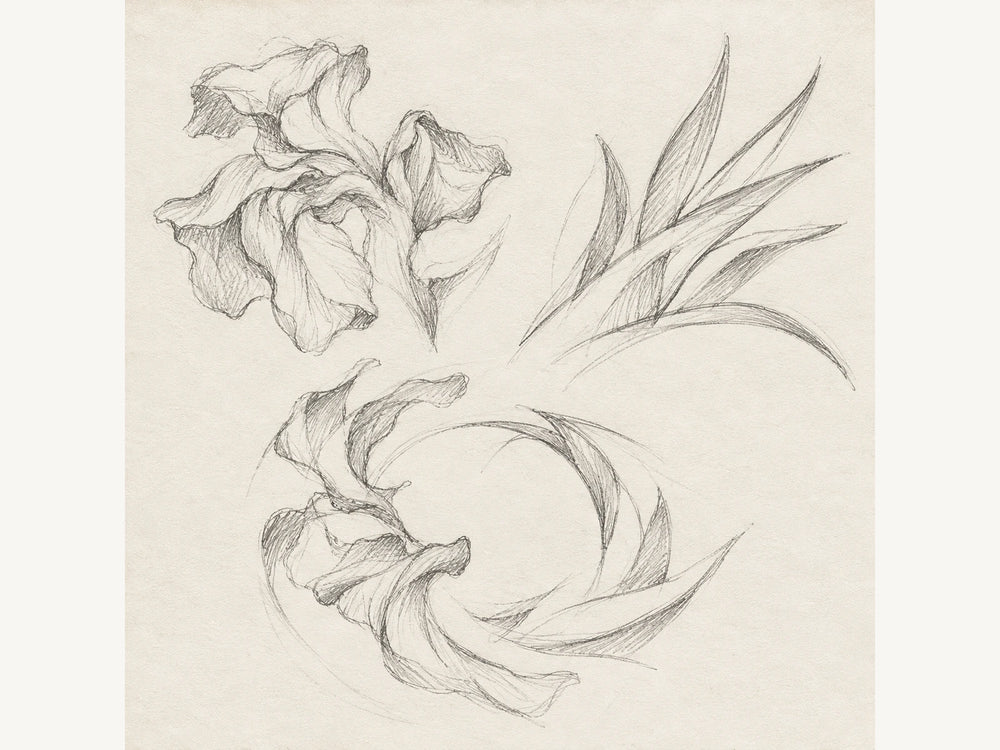 A turning floral rhythm