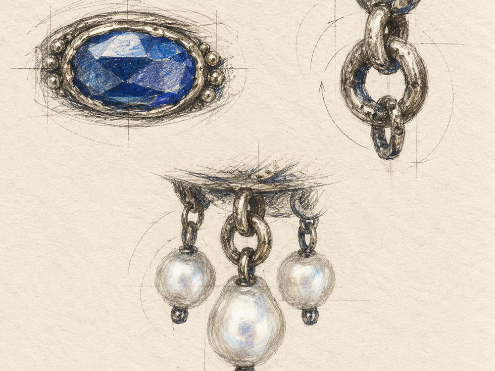 Ovals, links and suspended forms
