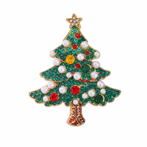 Jewel Spruce brooch