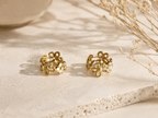 Lumme Bloom Ear Cuff Earrings open clip-on detail