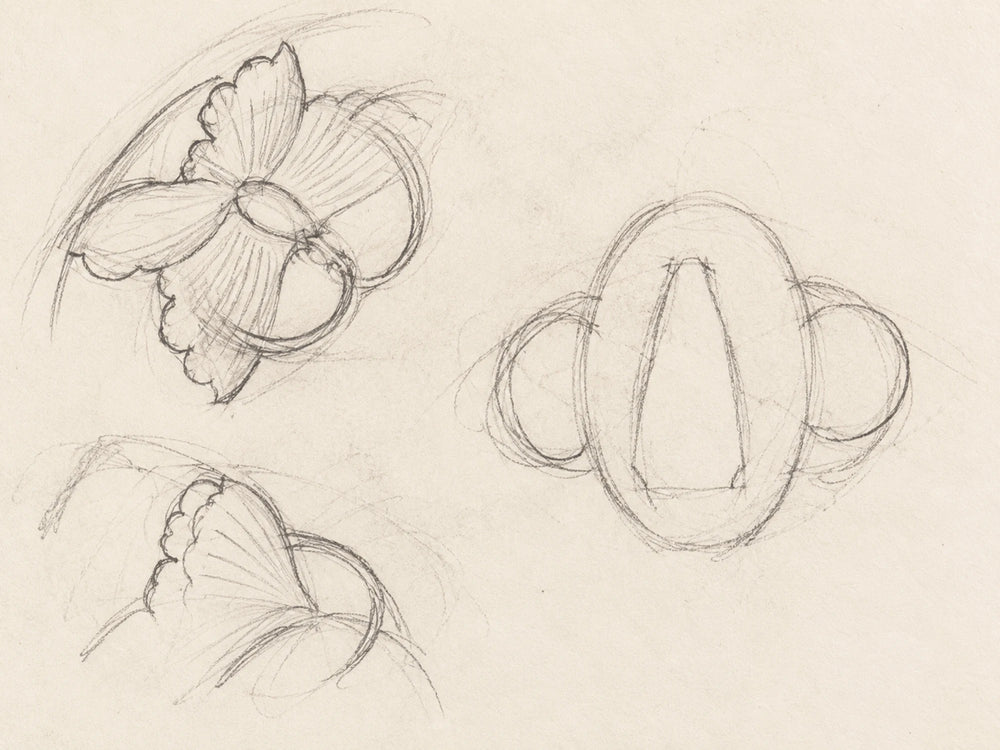 Scalloped wings and open loops