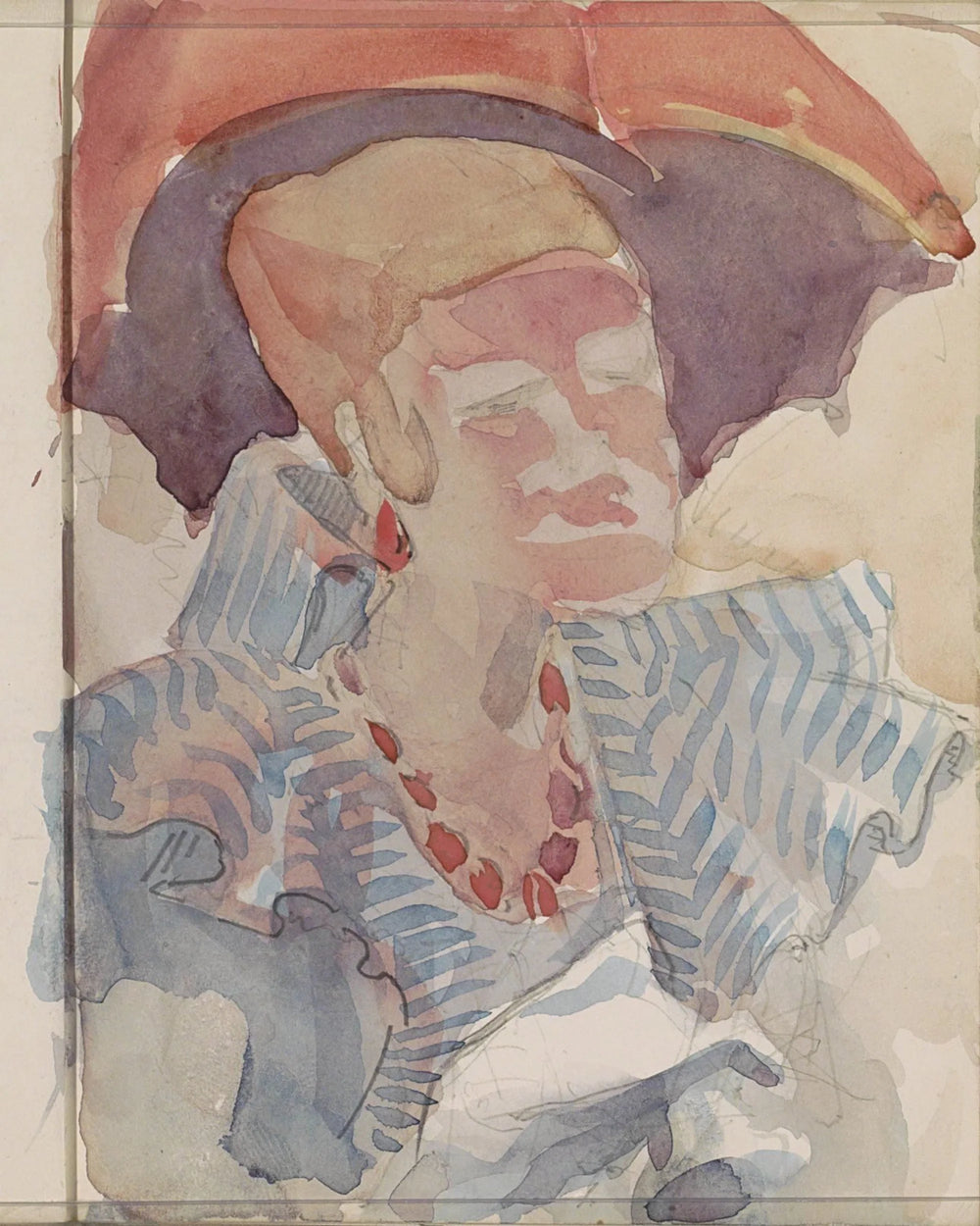 A Woman with a Parasol