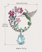 Pihla dimensions: 2.01 in wide by 2.52 in high (5.1 by 6.4 cm), approximately 14.2 g