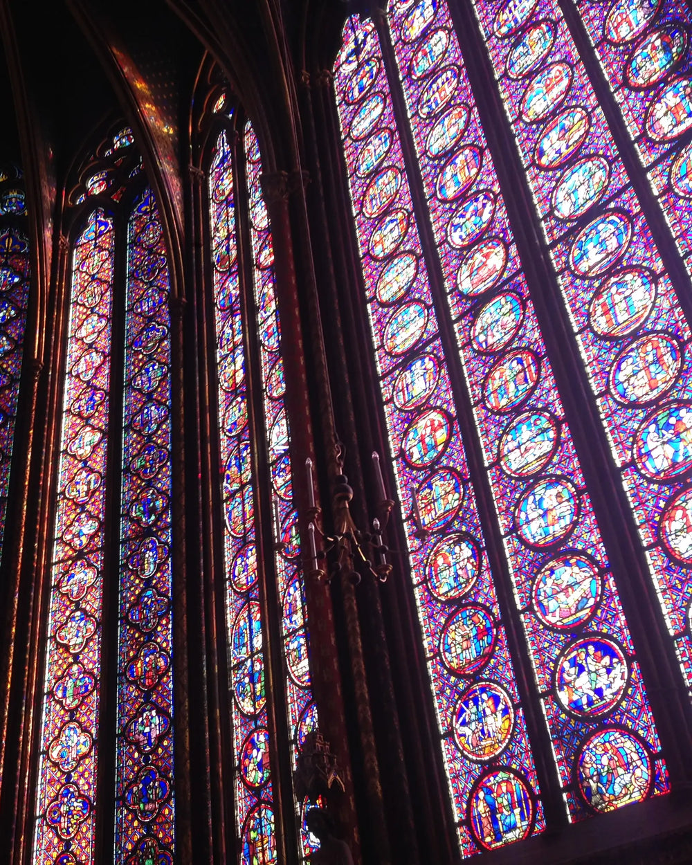 Sainte-Chapelle in color