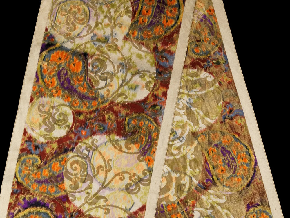 The turn of silk