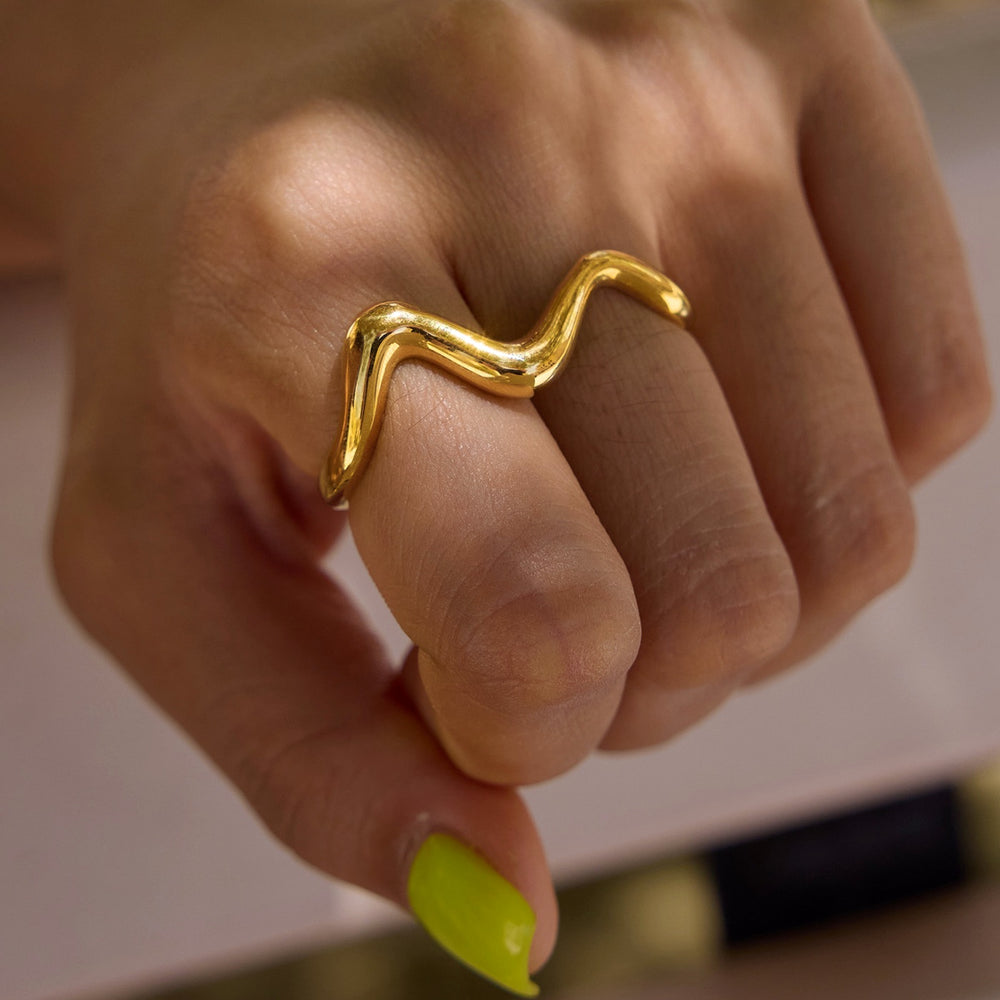 A clean hand gesture
