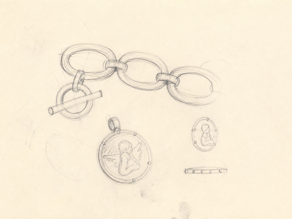 Coin and fine chain