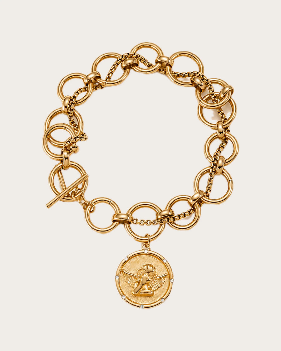 Onni Coin Charm Bracelet