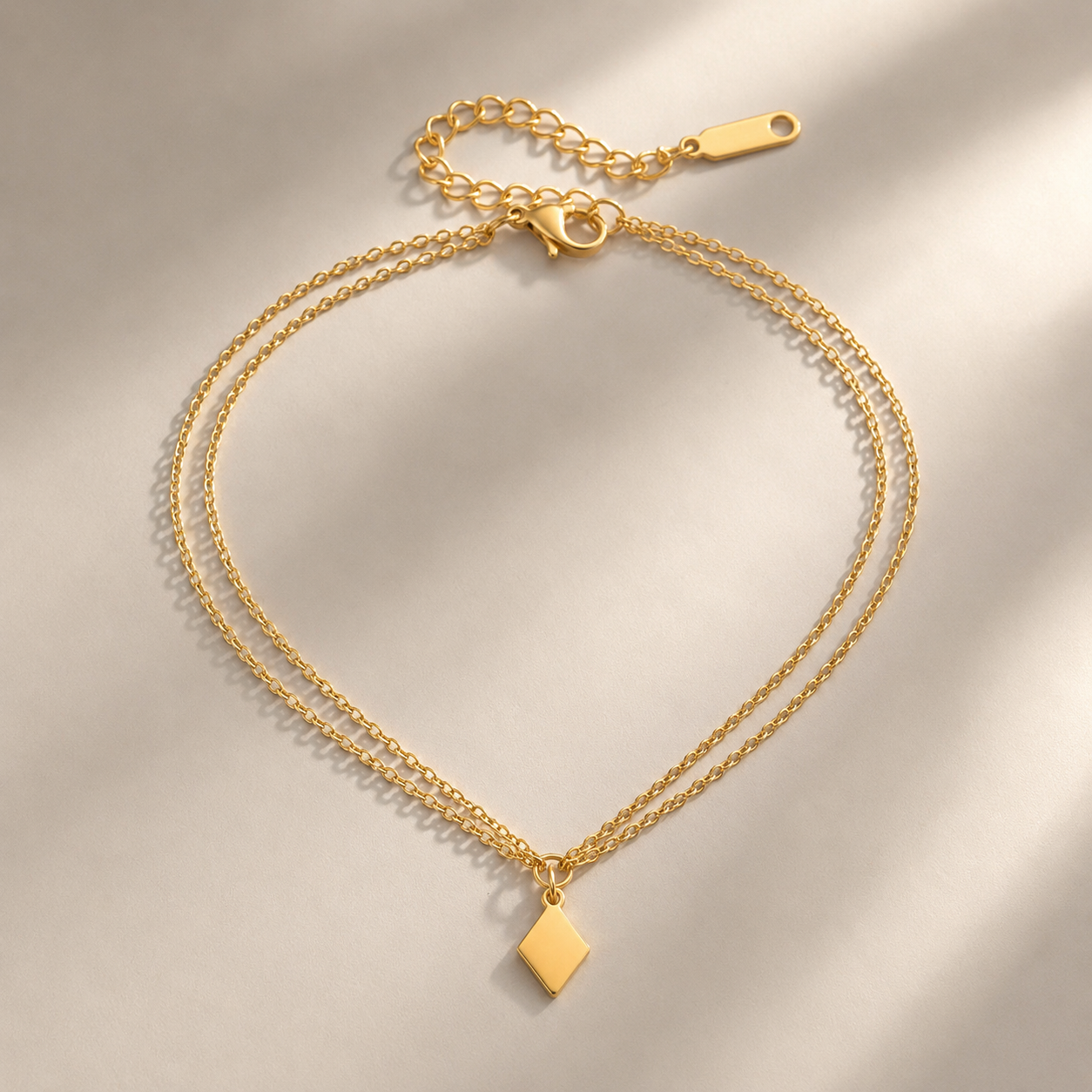 Aster Shore Pendant Anklet display image