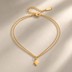Aster Shore Pendant Anklet display image