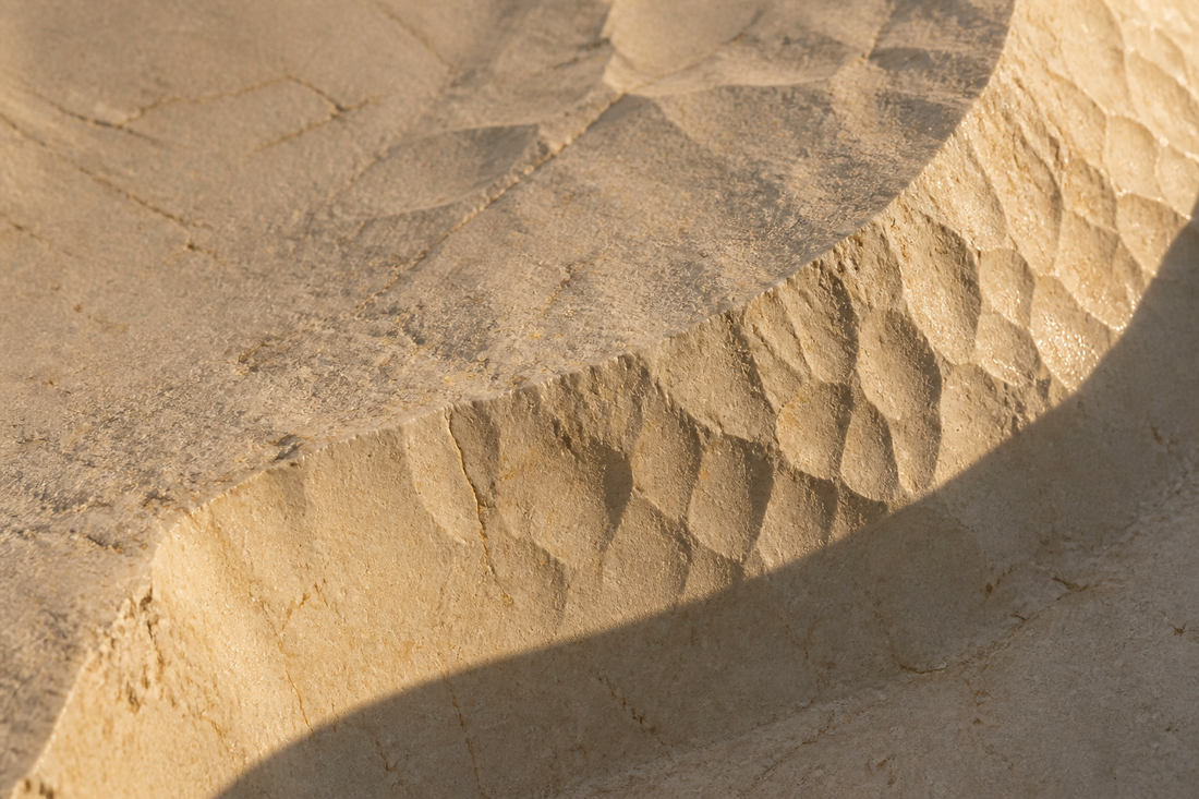 Stone ridge, gold edge