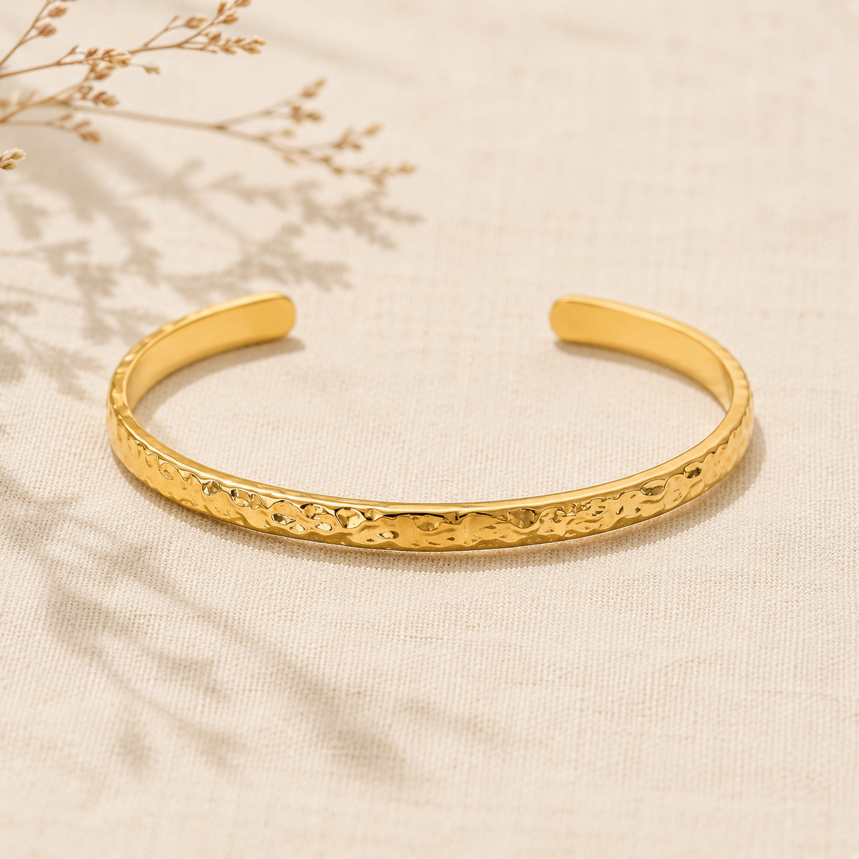 Auren Ridge Cuff Bracelet still life
