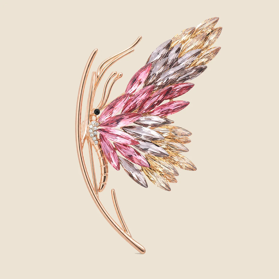 Isla Gradient Butterfly Brooch