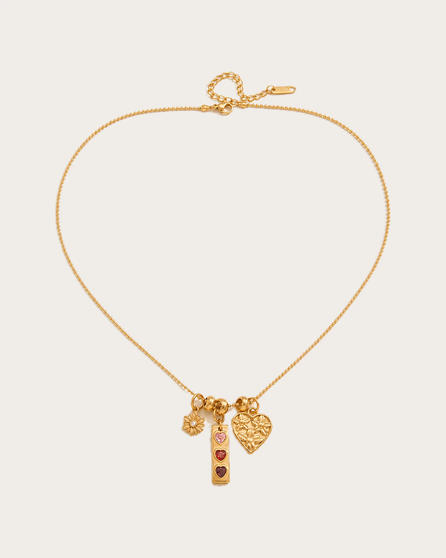 Lempi Daisy Charm Necklace
