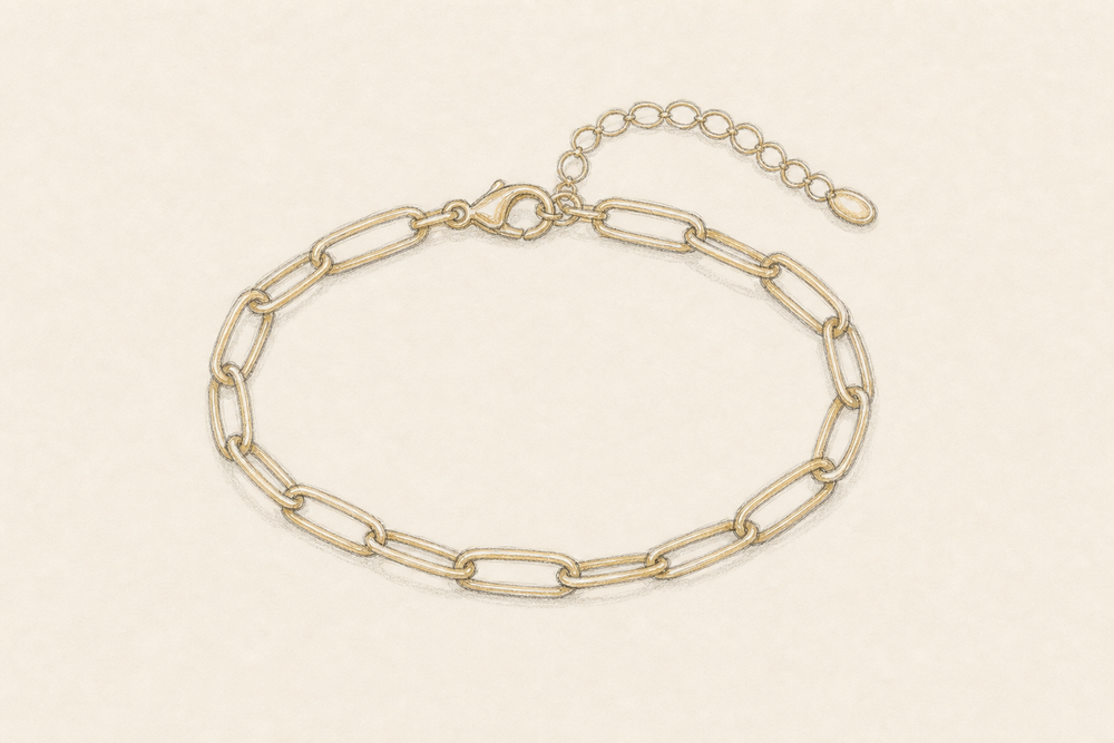 Long links, warm gold
