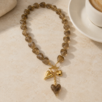 Maren Heart Toggle Necklace display view