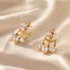 Mira Lantern Zircon Earrings detail