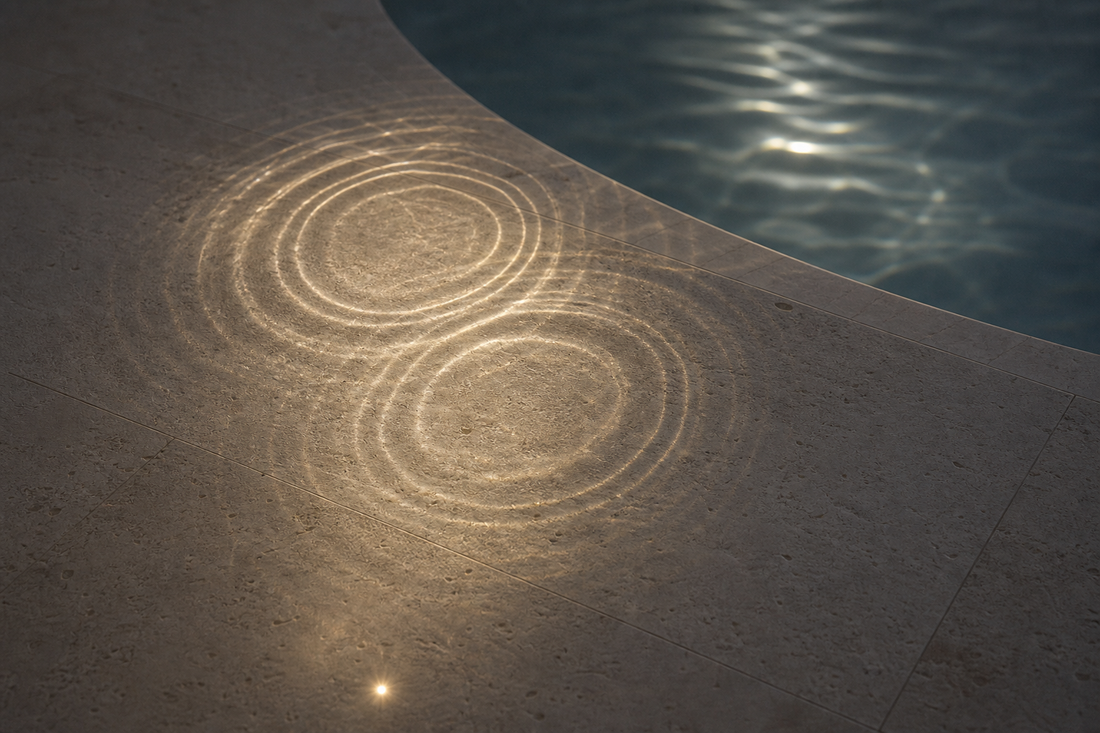 Moon points on a line