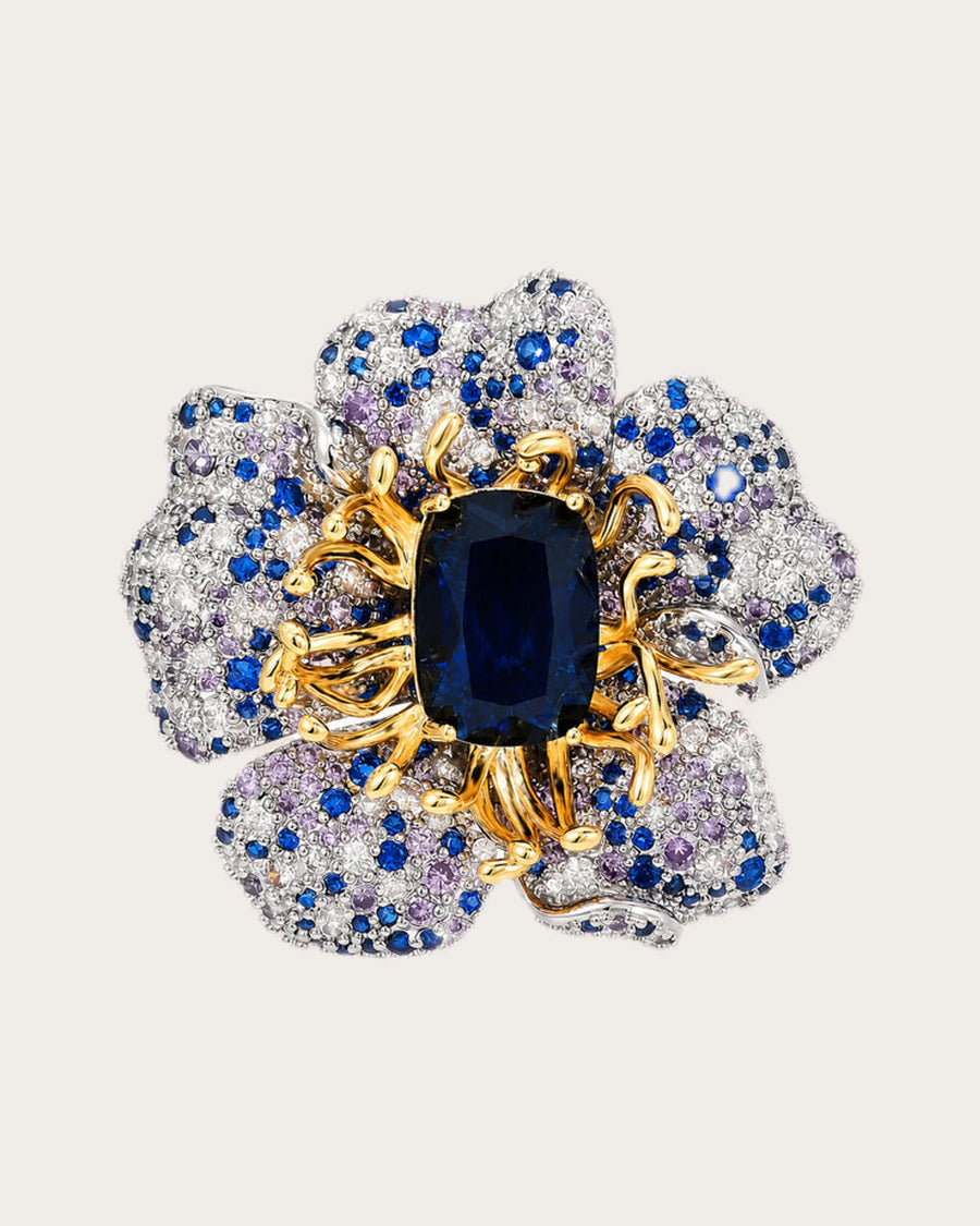 Sini Midnight Bloom Brooch