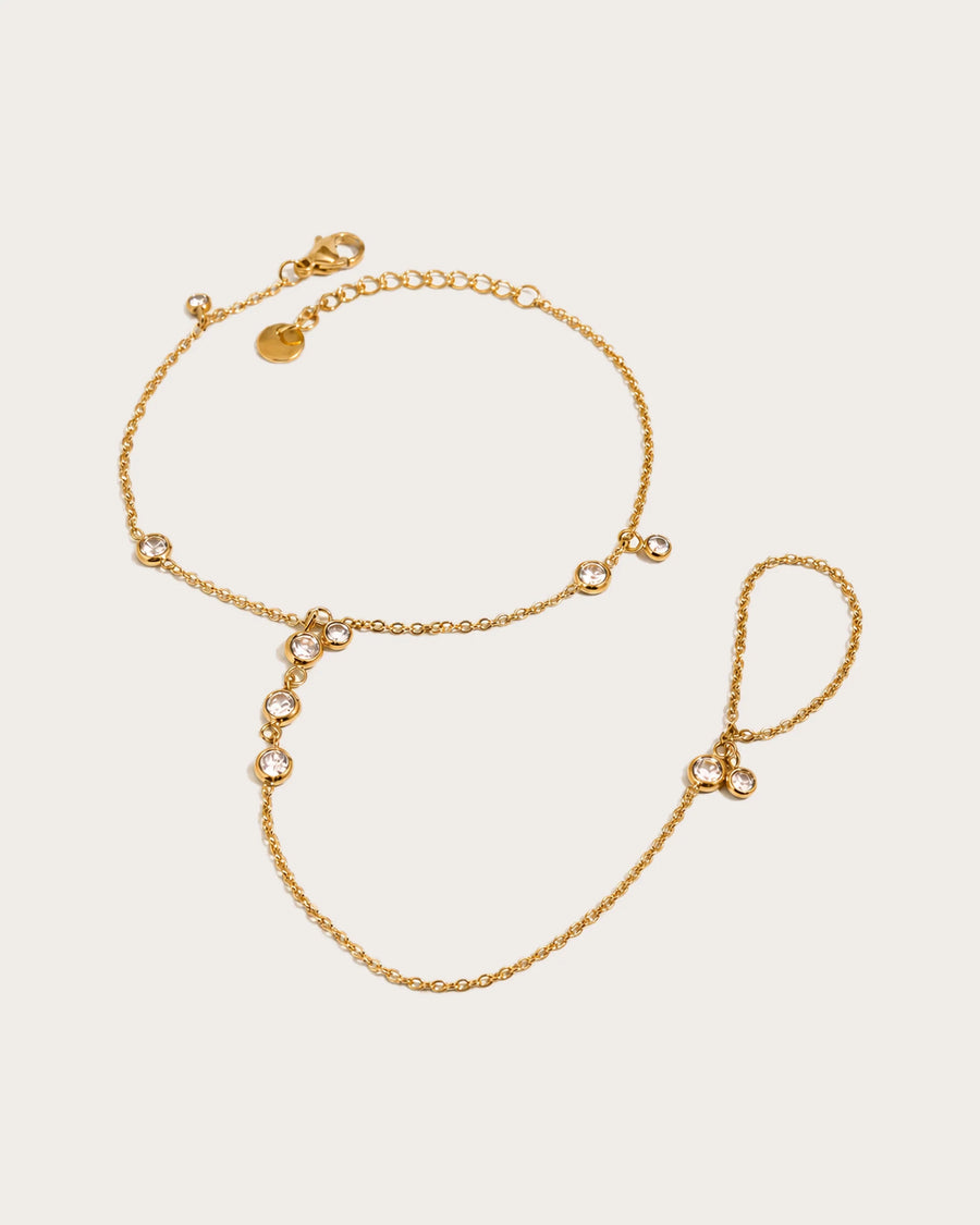 Siro Crystal Hand Chain