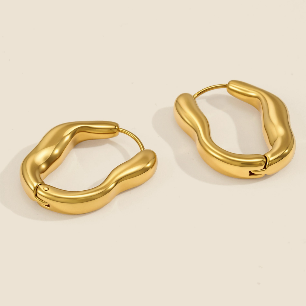 Vela Current Hoop Earrings product image