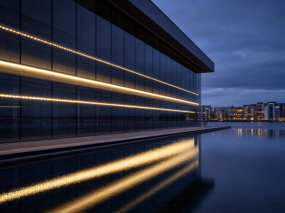Vesper light in tiers