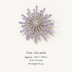 Viola dimensions: approximately 1.97 × 1.97 in (5.0 × 5.0 cm), net weight 16.2 g
