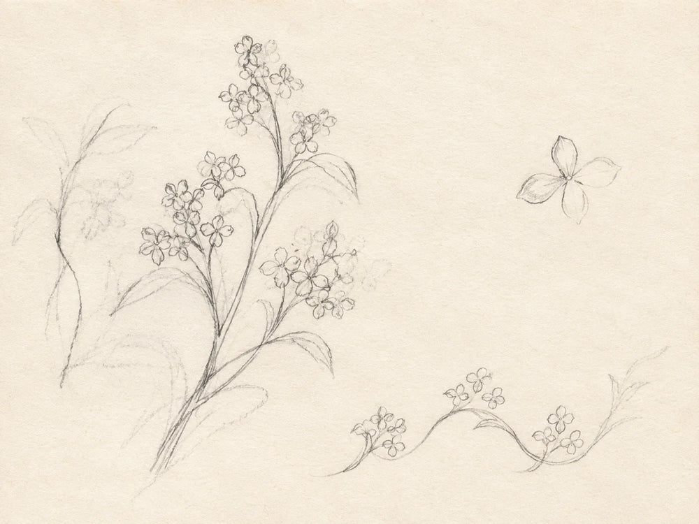A branch, loosely gathered