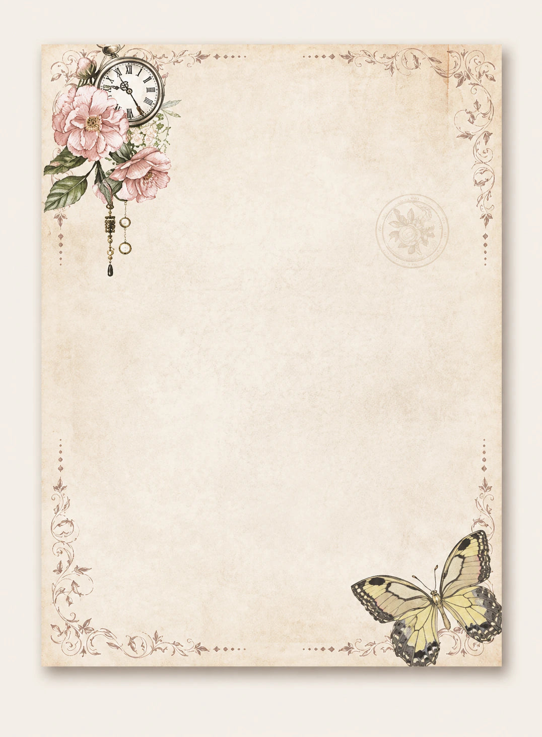 Moth Letter note card